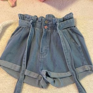 SHEIN jean shorts size medium. great condition, never worn.